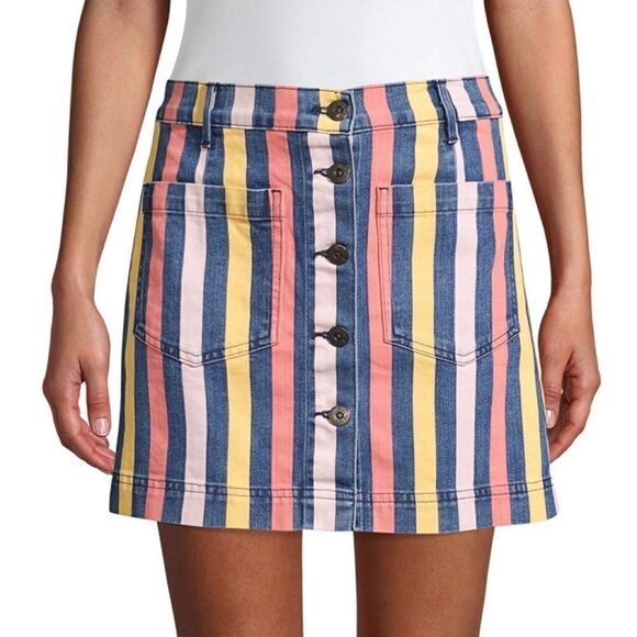 -3x1 NYC Rose Skirt Mini NWT - Picture 1 of 8